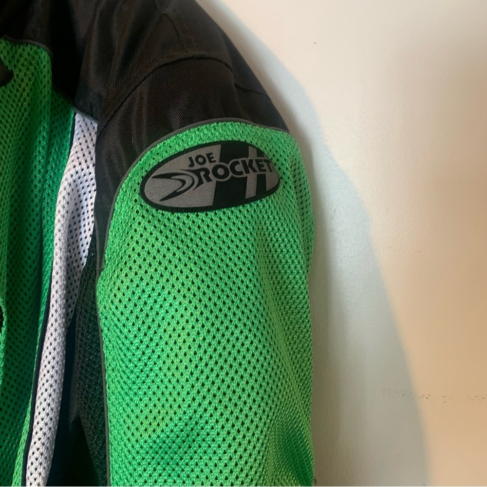 Joe Rocket Phoenix 5.0 green and Black Motorcycle Jacket Size XL - Picture 12 of 12